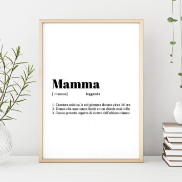 Poster Personalizzato con Definizione