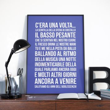 Poster Personalizzabile - C'era una Volta