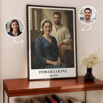 Poster Personalizzato Stile Quadro