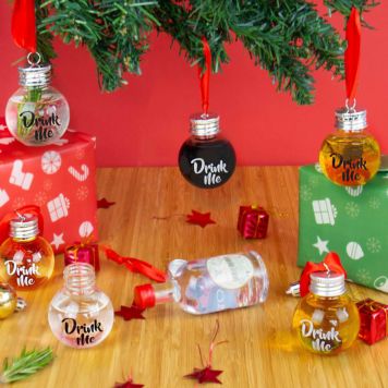 Palline Porta-Liquore per Albero di Natale