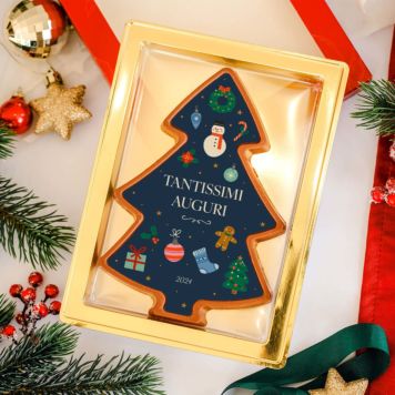 Cioccolatini Personalizzati Albero di Natale con Testo