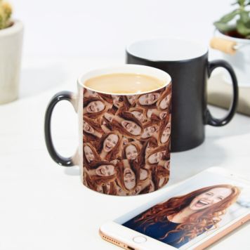 Tazza Magica Personalizzata con Faccia