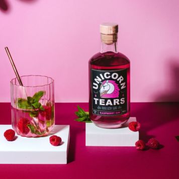 Liquore di Gin al Lampone o More con Lacrime di Unicorno - Lampone