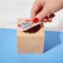 Ecocube - Peperoncino a forma di Pene in Cubo di Legno