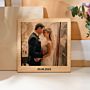 Stampa su Legno con Foto in Stile Polaroid