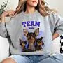 Felpa Personalizzata Bootleg Vintage Animale Domestico