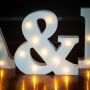 Lettere di Legno Luminose