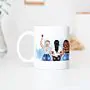 Tazza Personalizzata con Illustrazione di Amiche e Testo