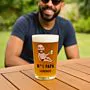 Personalisierbares Bierglas Dad Body