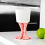 Vaso di Fiori Divertente con Piedi di Fenicottero