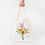 Borsa Personalizzata Bouquet di Fiori con Impronta della Mano