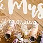 Regalo di Denaro Personalizzato in Acrilico Mr & Mrs