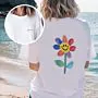 Maglietta Personalizzata con Disegno dei Bambini fronte e retro