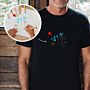 Maglietta Personalizzata con Disegno dei Bambini davanti