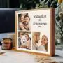 Light Box Personalizzata con 3 Foto e Testo