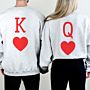 Felpa Personalizzata King e Queen