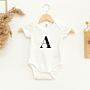 Body Neonato Personalizzato con Monogramma