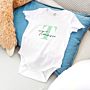 Body Neonato Personalizzato con Monogramma