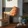 Guanti da Forno in Stile Pane Bianco