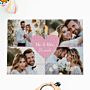 Puzzle Personalizzato con 4 Foto e Testo