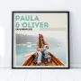 Poster Personalizzato in Stile Copertina di Vinile