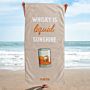 Telo Mare Personalizzato con Drink e Frasi