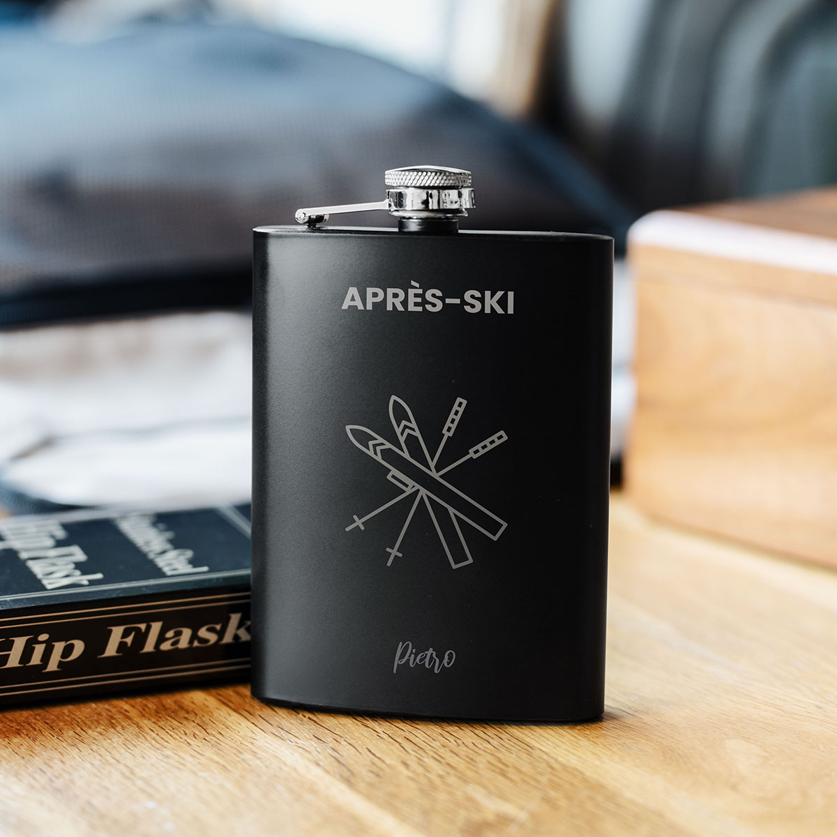 Fiaschetta Personalizzata con Simbolo e Testo