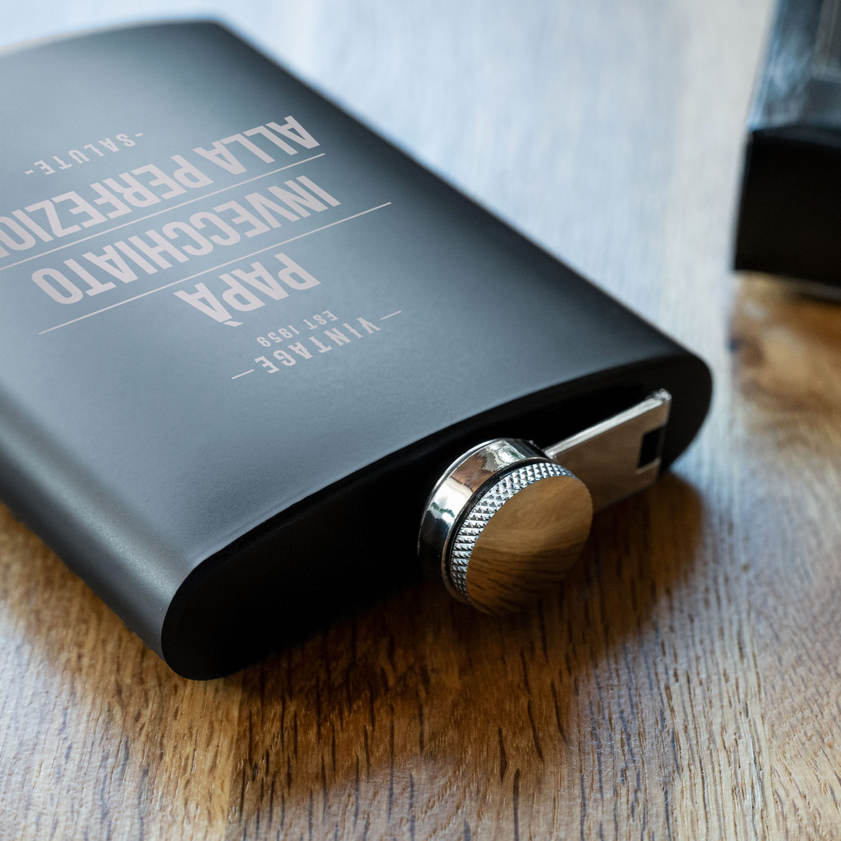Fiaschetta Personalizzata in Stile Vintage