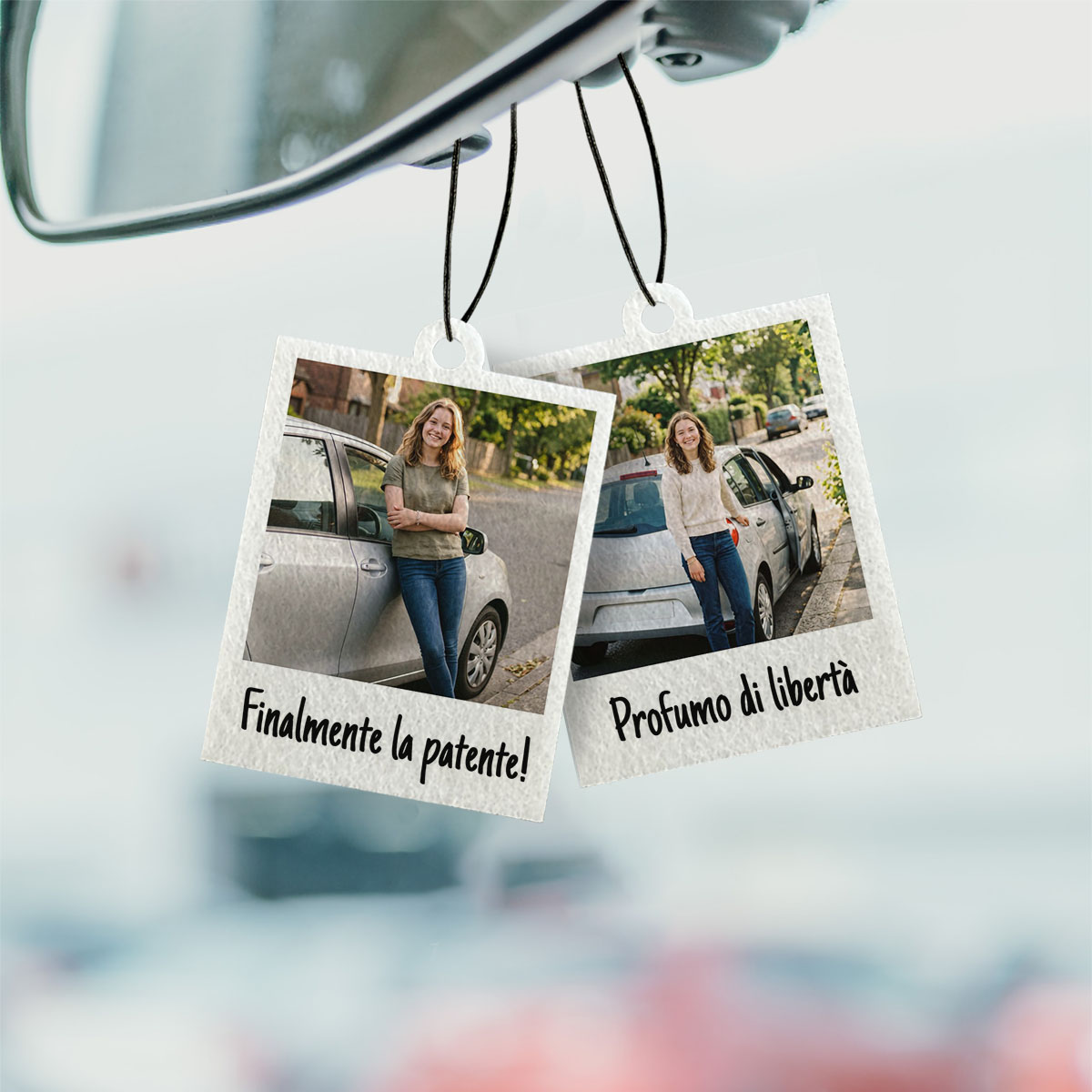 Profumatore Auto Personalizzato con Foto - Patente
