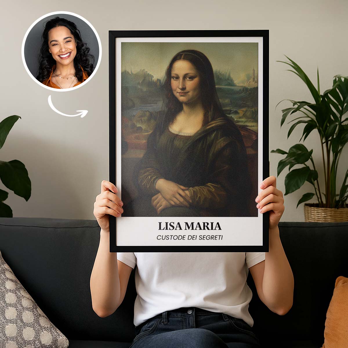 Poster Personalizzato Stile Quadro