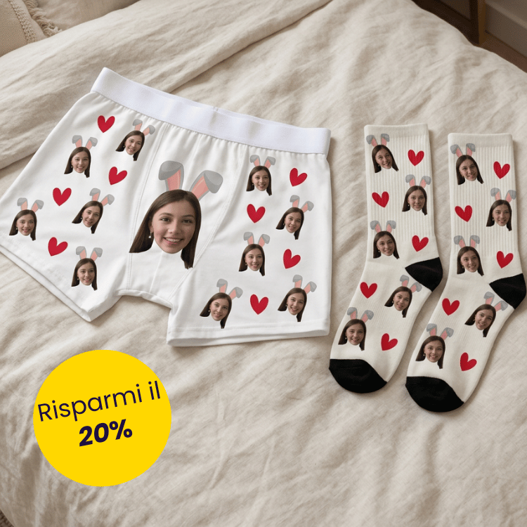 Set regalo calzini pasquali e boxer, Regalo, Idee Regalo