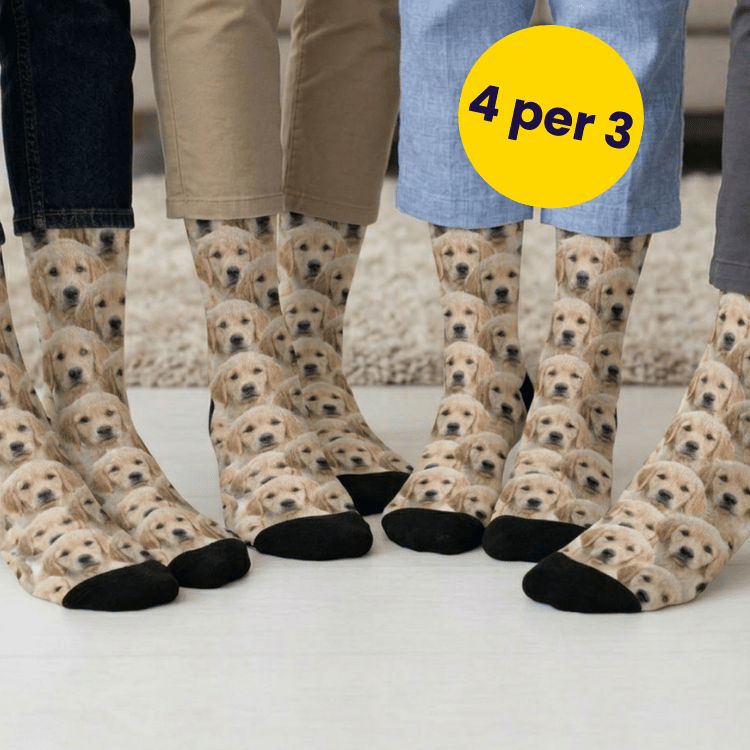 Set regalo di calzini confezione da 4 con volto, Regali Divertenti, Regali Romantici, Regali di Matrimonio, Regalini, Regalo, Idee Regalo