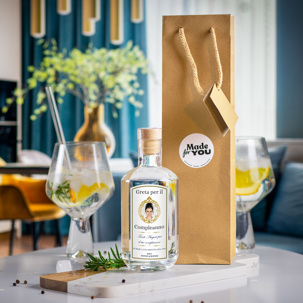Gin Personalizzato per il Compleanno