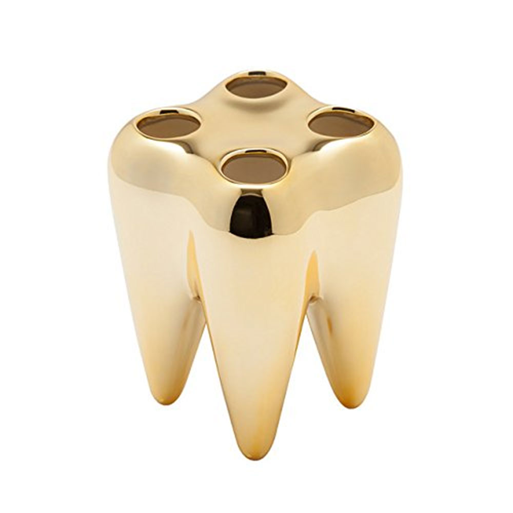 Portaspazzolini Dente Dorato