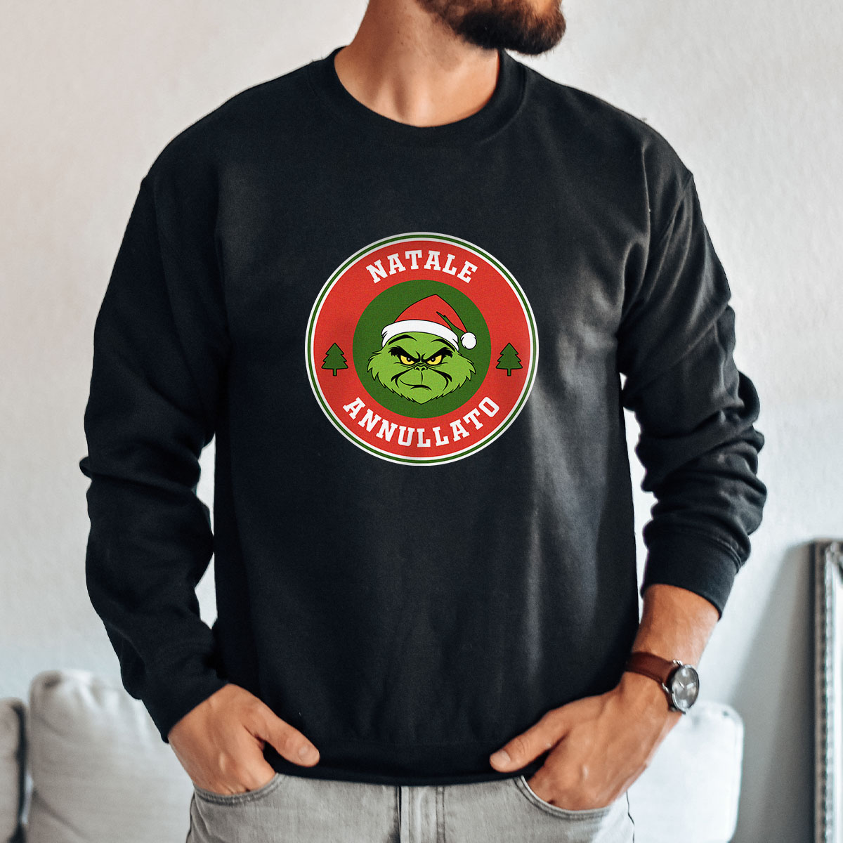 Maglione Personalizzato Grinch