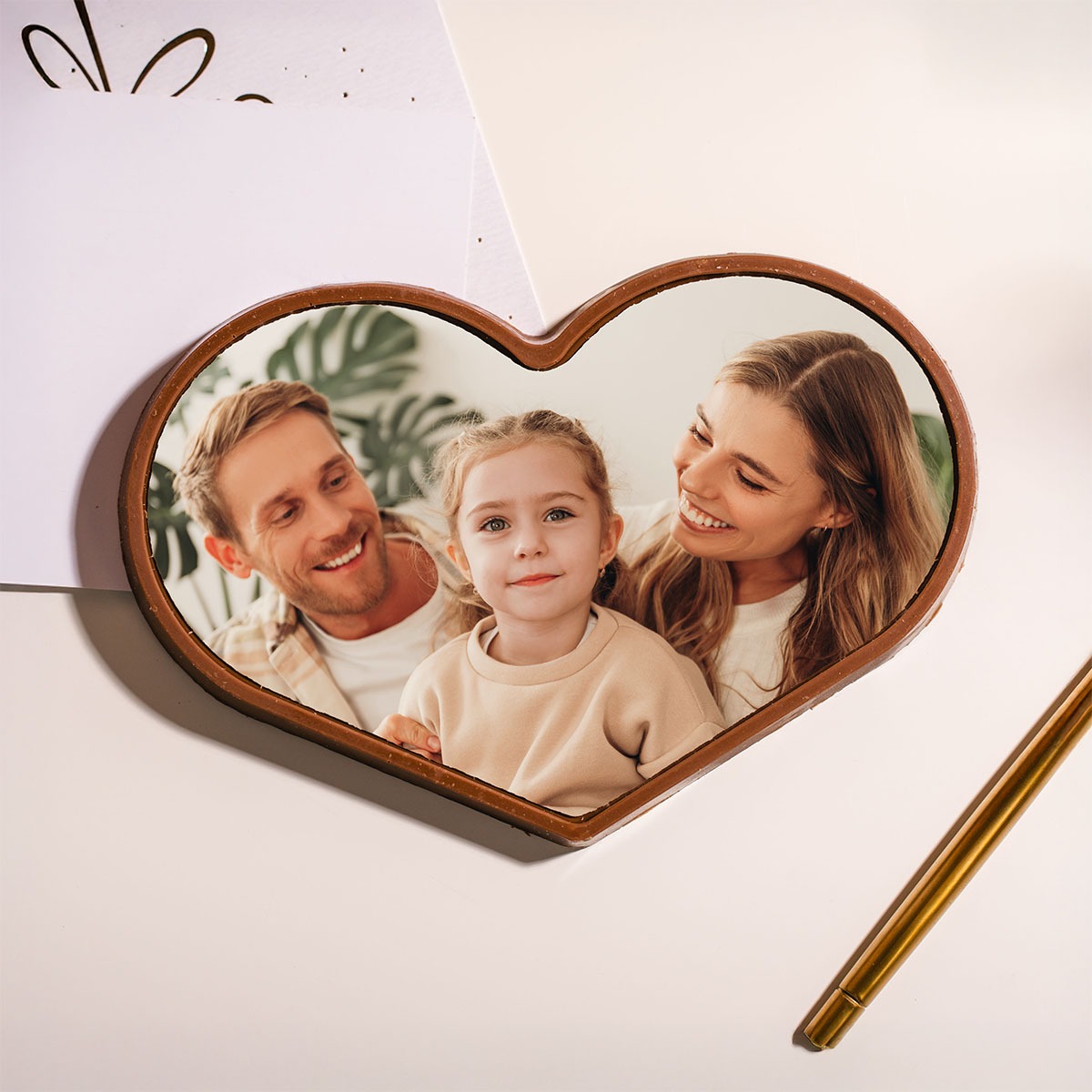 Cioccolatini Personalizzati a forma di Cuore con Foto