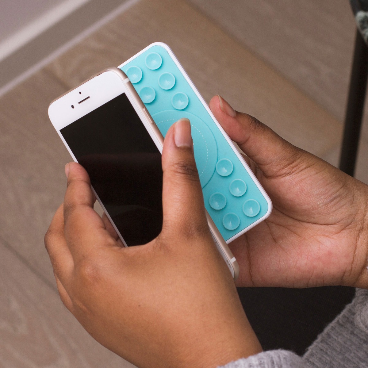 Caricabatterie Wireless Manniska con Ventose