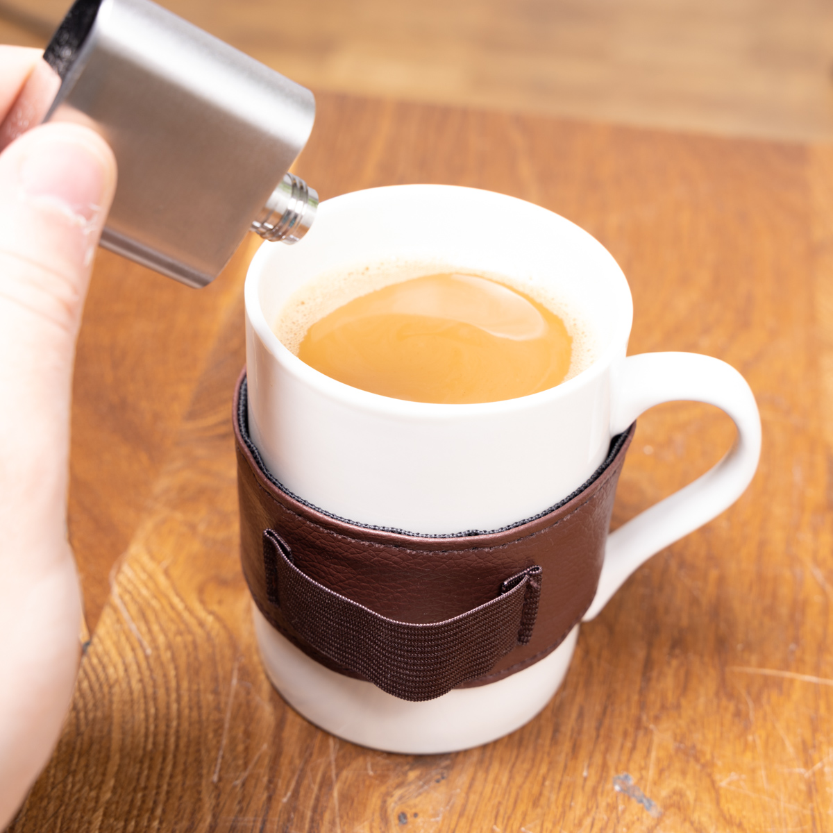 Tazza per Caffè Corretto con Fiaschetta