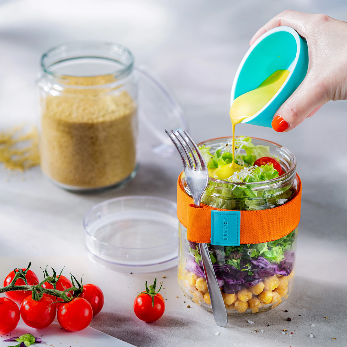 Contenitore Porta-Pranzo con Ciotola Extra