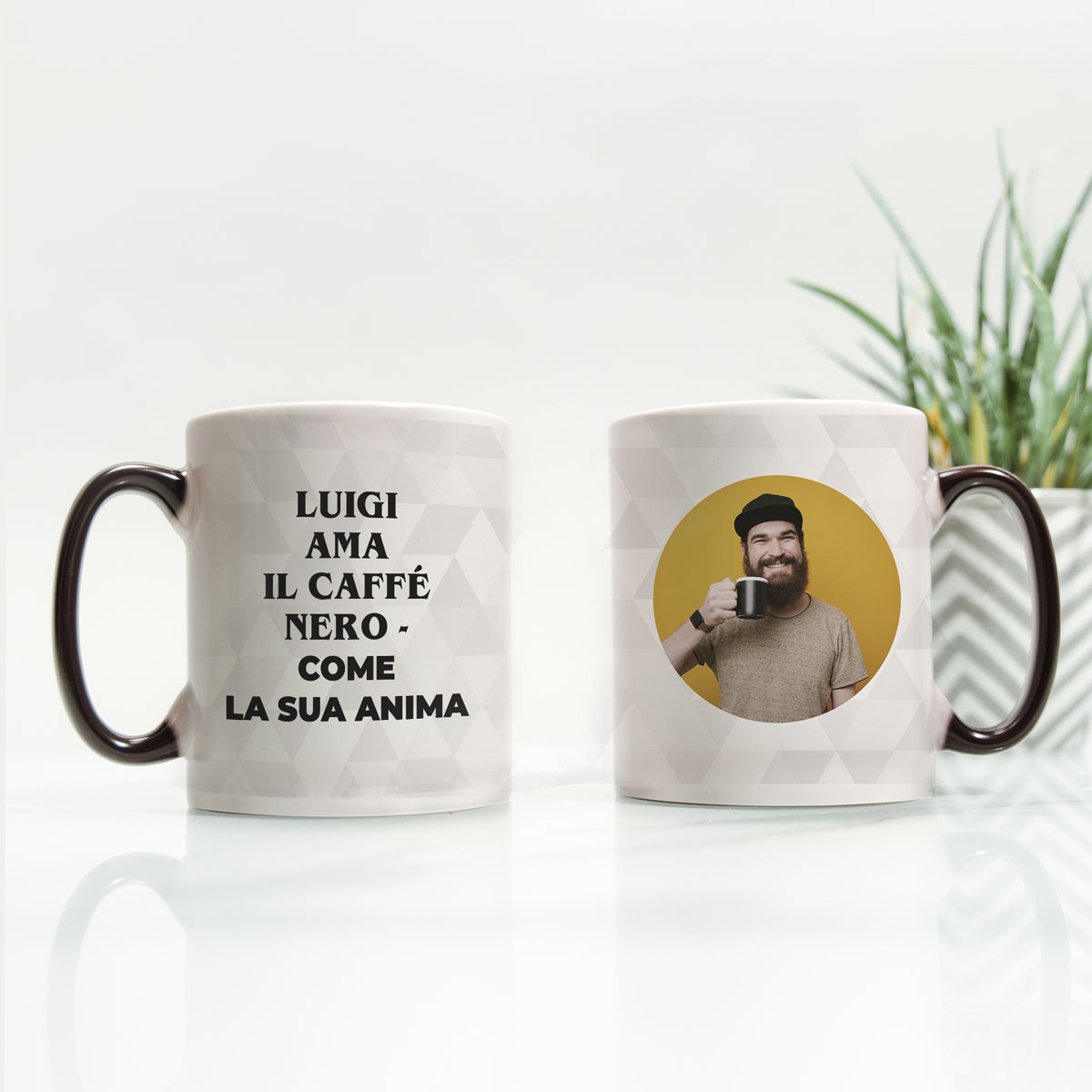 Tazza Termosensibile Personalizzata con Foto e Testo