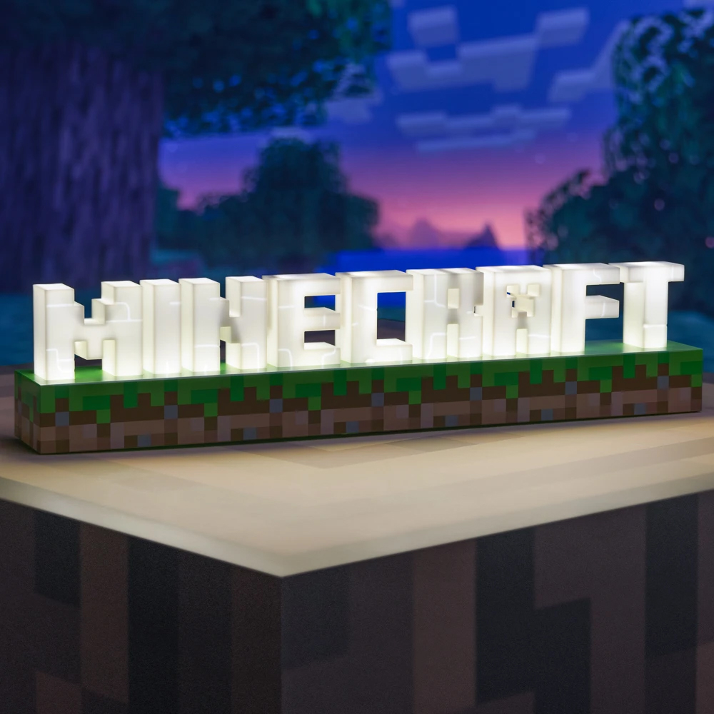 Lampada da Tavolo e da Parete Minecraft