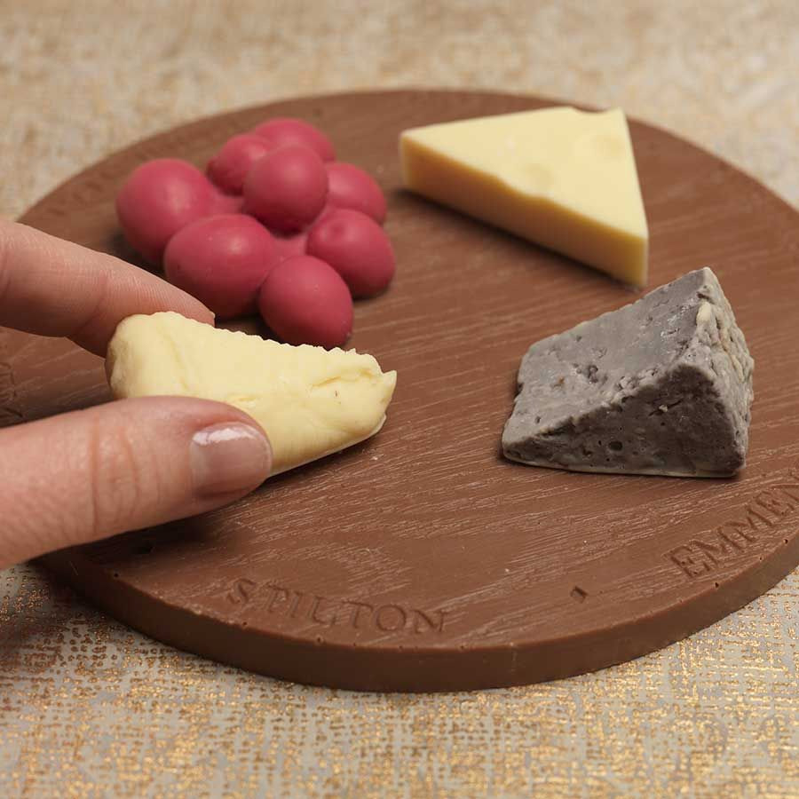 Tagliere di Formaggi di Cioccolato