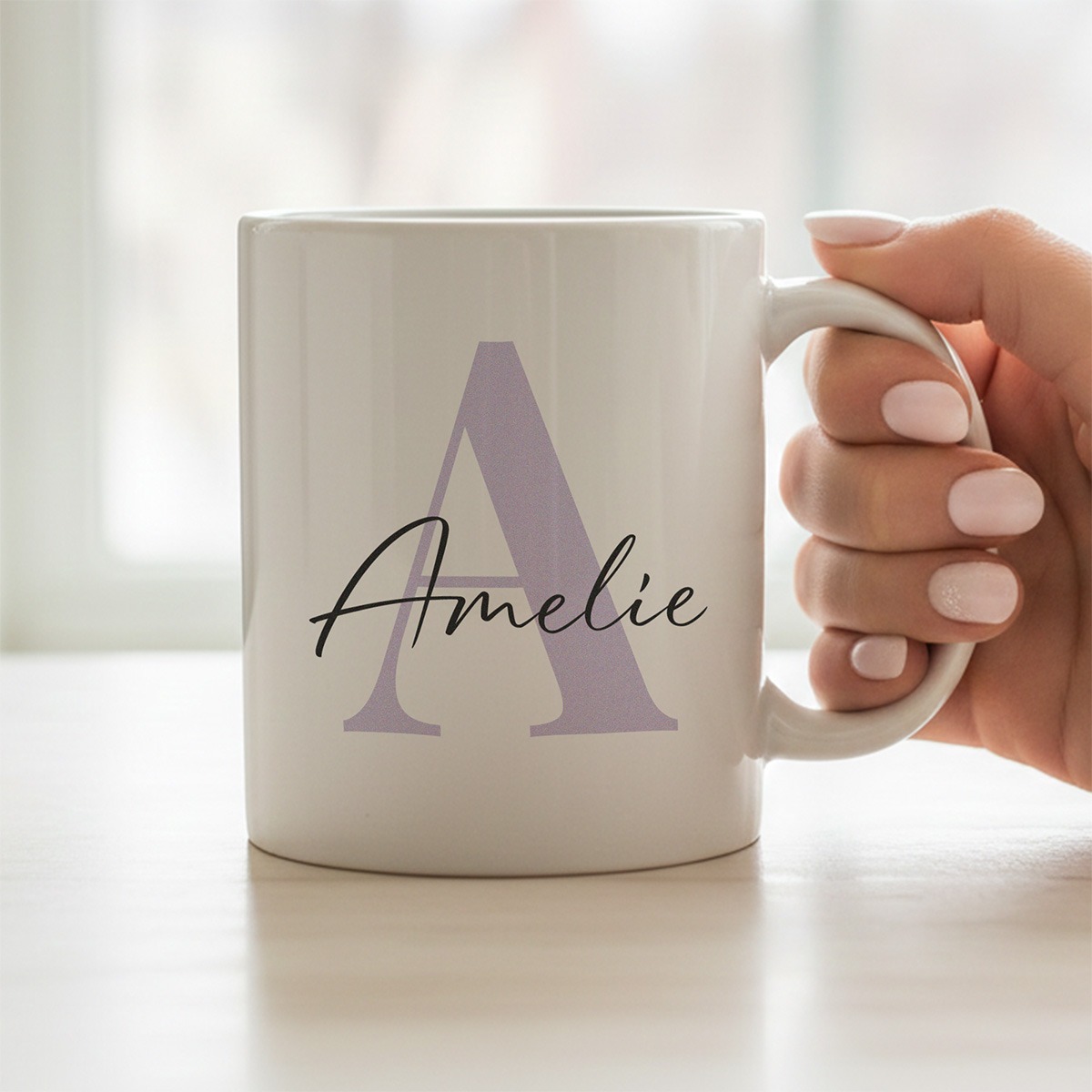 Tazza Personalizzata con Monogramma - Design