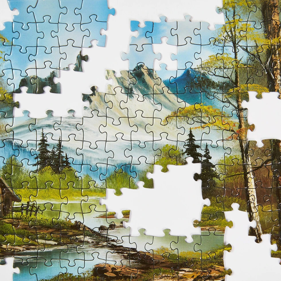 I Piccoli Puzzle Felici di Bob Ross