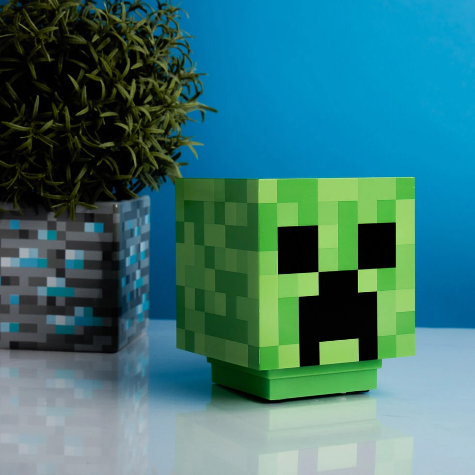 Lampada Creeper Minecraft