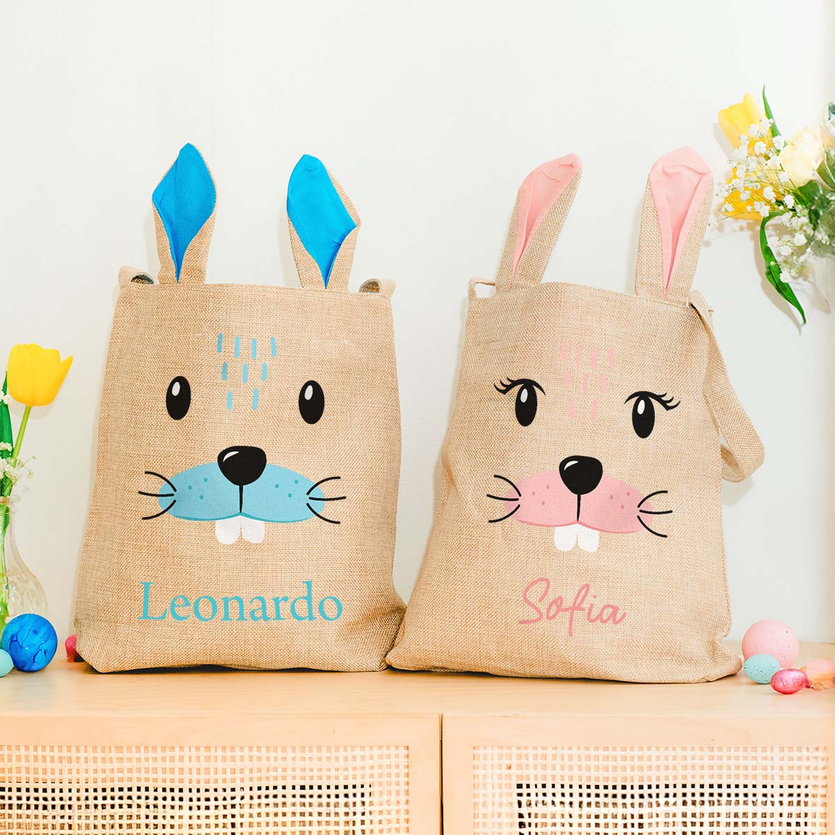 Cestino di Pasqua Personalizzato con Nome, Regalini, Regalo, Idee Regalo