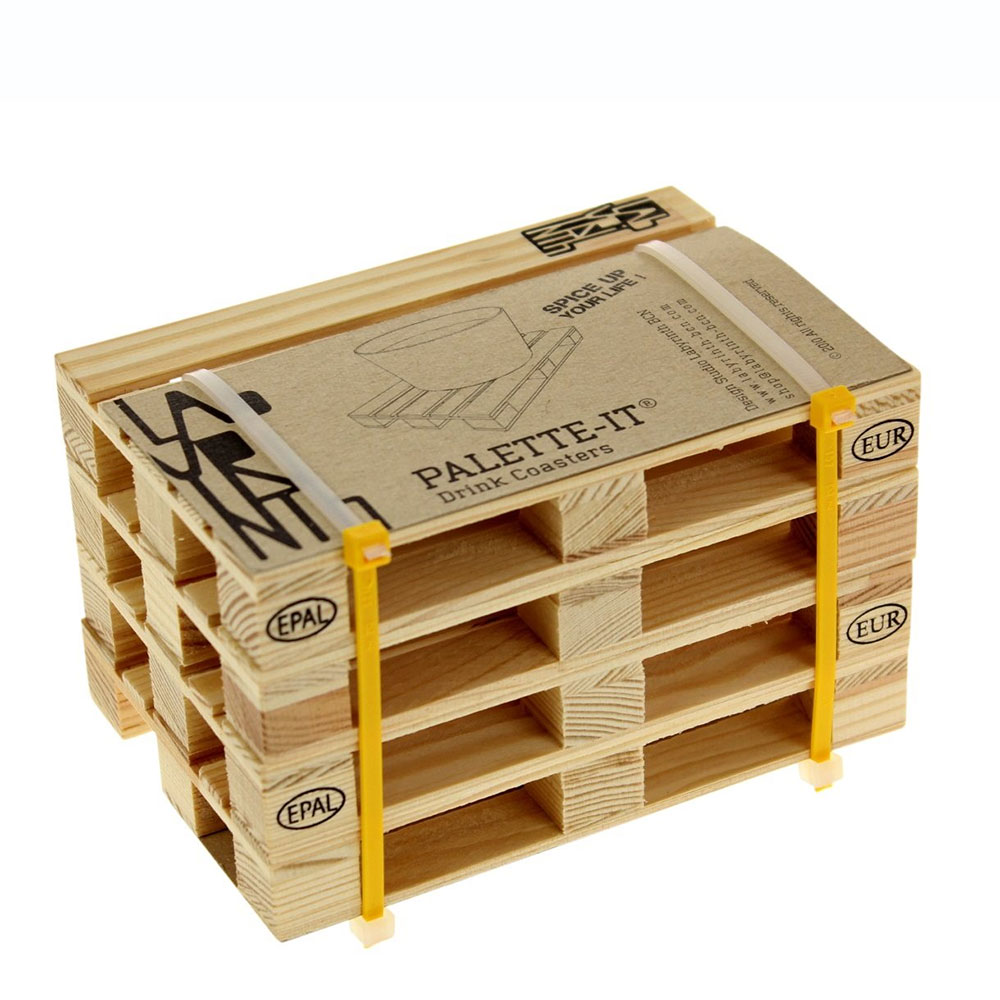 Set 5 Sottobicchieri Mini Pallet
