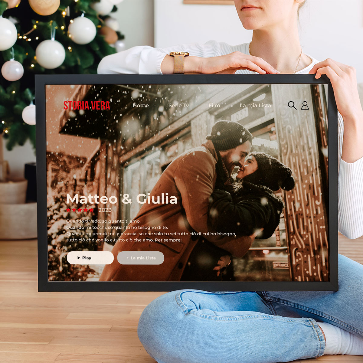 Poster Personalizzato in Stile Netflix