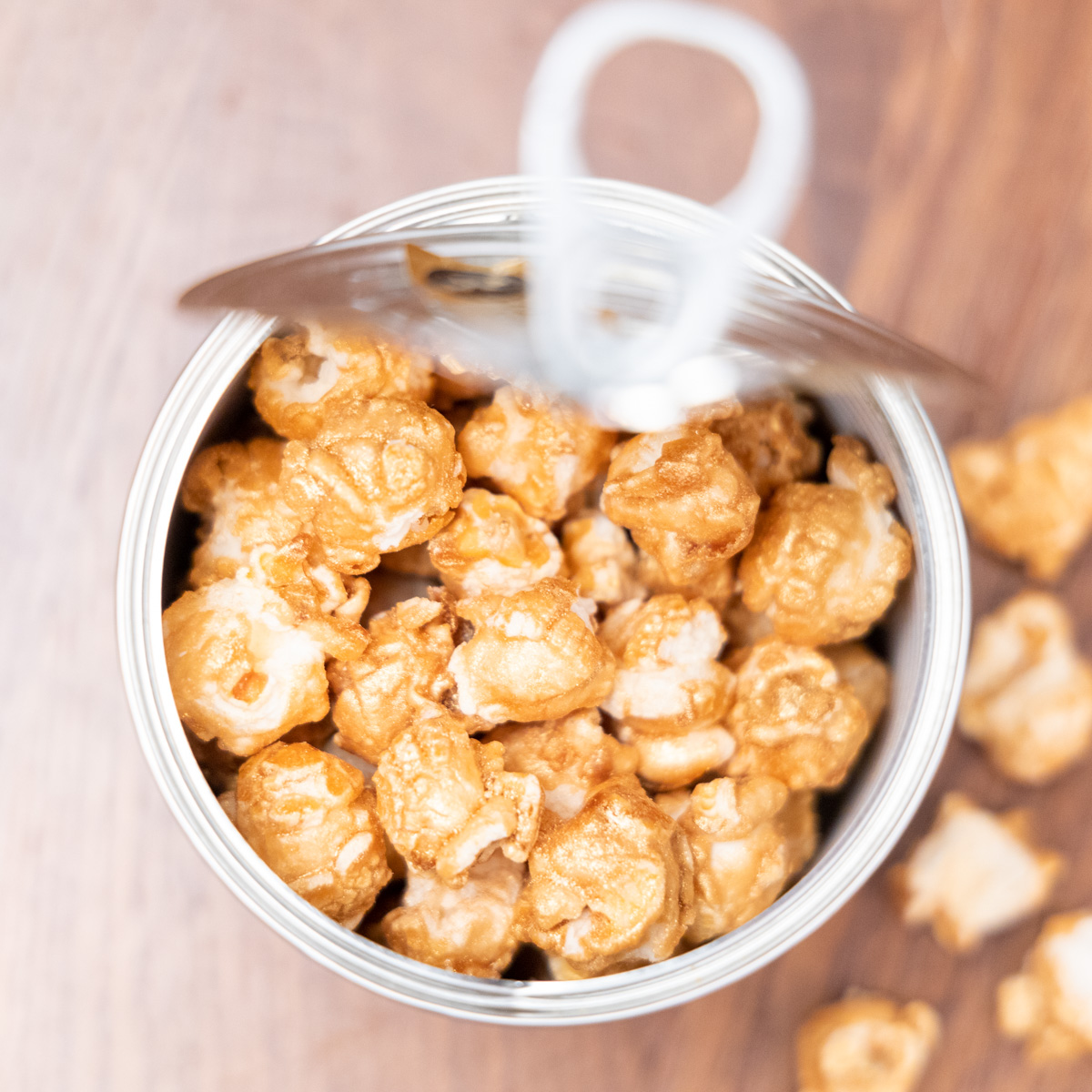 Popcorn Dorato con Foto e Testo