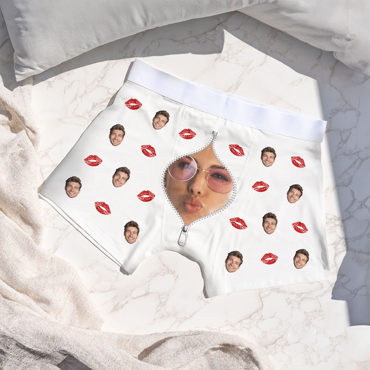 Mutande Personalizzate con Cerniera